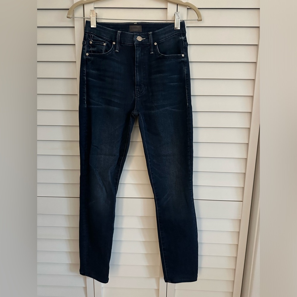 MOTHER High Waisted Looker Ankle Jeans - Worn Once!